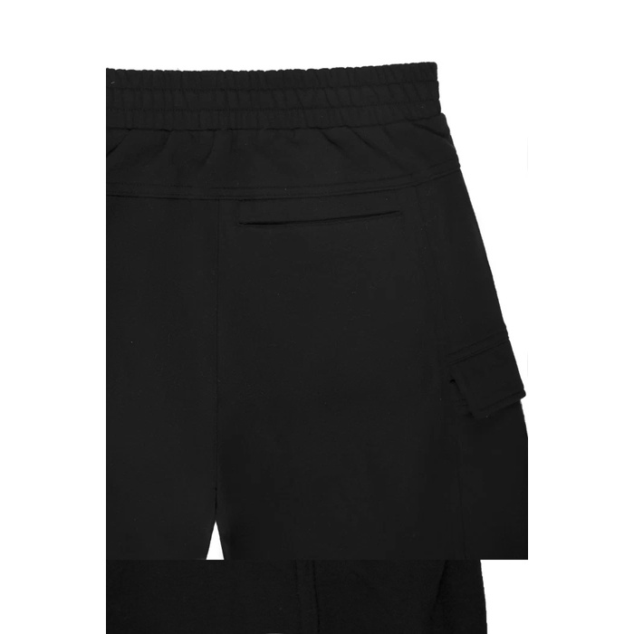 Quần Nỉ Amand Printed Pocket Cargo Pant - Black