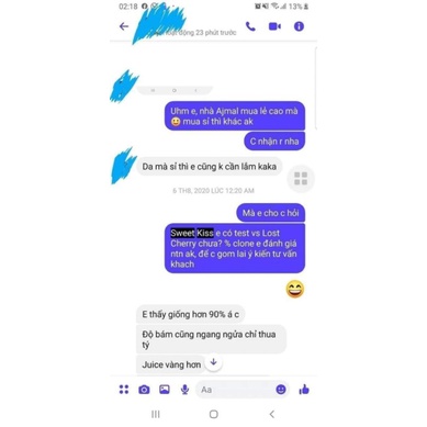 Nước hoa Dubai Sweet Kiss