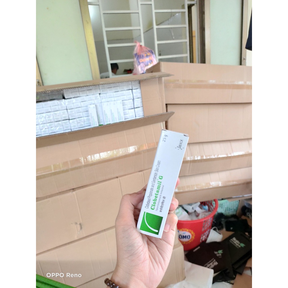 Tuýp kem mờ nám, tàn nhang, mụn Clobetamil 25gr - THAILAND