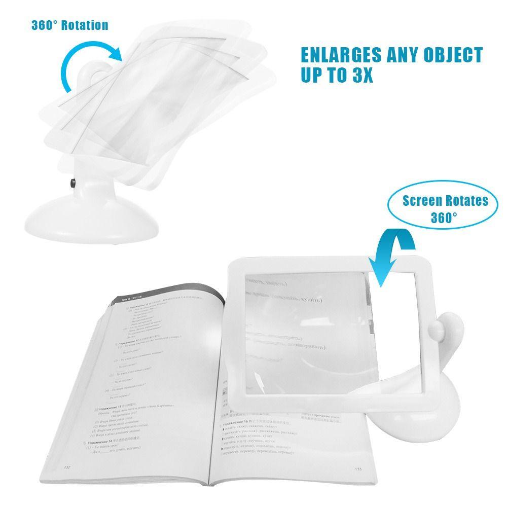 ESPO Kính Lúp Đọc Sách 3X Chuyên Dụng Chất Lượng Cao