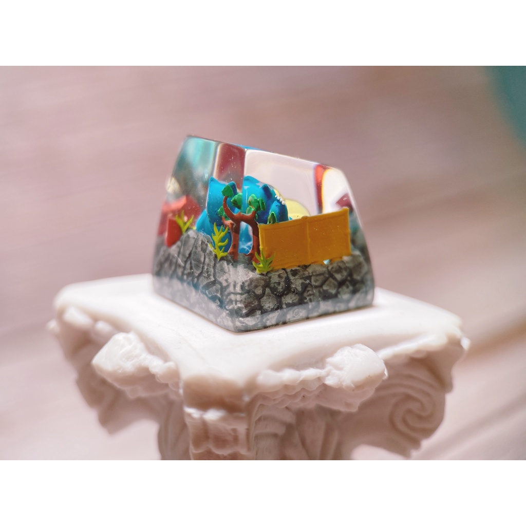 Snorlax Keycap resin pokemon - nút bàn phím cơ - artisan