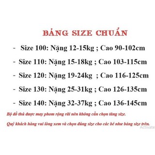 Quần áo khủng long đủ size, đủ màu