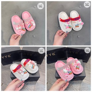 Sục siêu nhẹ hai màu trắng- hồng cho bé gái