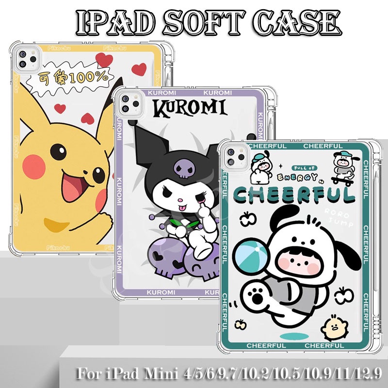 Ốp Máy Tính Bảng TPU Cho iPad Air 4 10.9 11 / 12.9 Inch Pro Mini 6 / iPad Air 3 / 4 (10.5 / 10.9) / Gen 7 / 8 (10.2) / 9.7 Mini 1 2 3 4 5 6