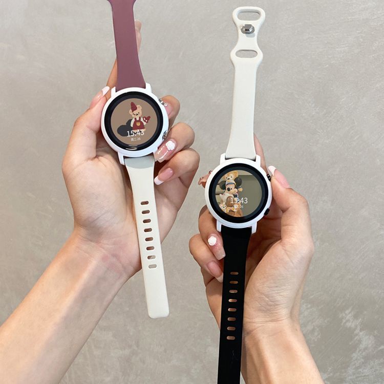 Ốp Điện Thoại Silicon Phối Màu Độc Đáo Thời Trang Cho Huawei gt2 / 3 / pro Watch Active 2 / Galaxy Watch 4 / 5 / 5pro /