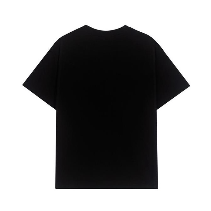 Áo Thun Unisex Tay Ngắn Sọc Ngang Bằng Cotton Phong Cách Mới Xuân 2023