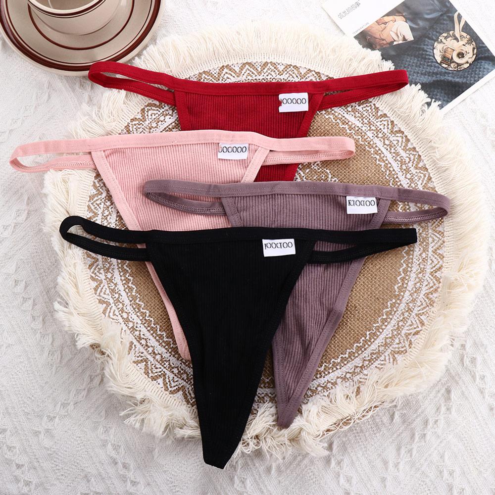 IVORY Quần Lót Lưng Thấp Dáng Chữ T Thoáng Khí Gợi Cảm Cho Nữ