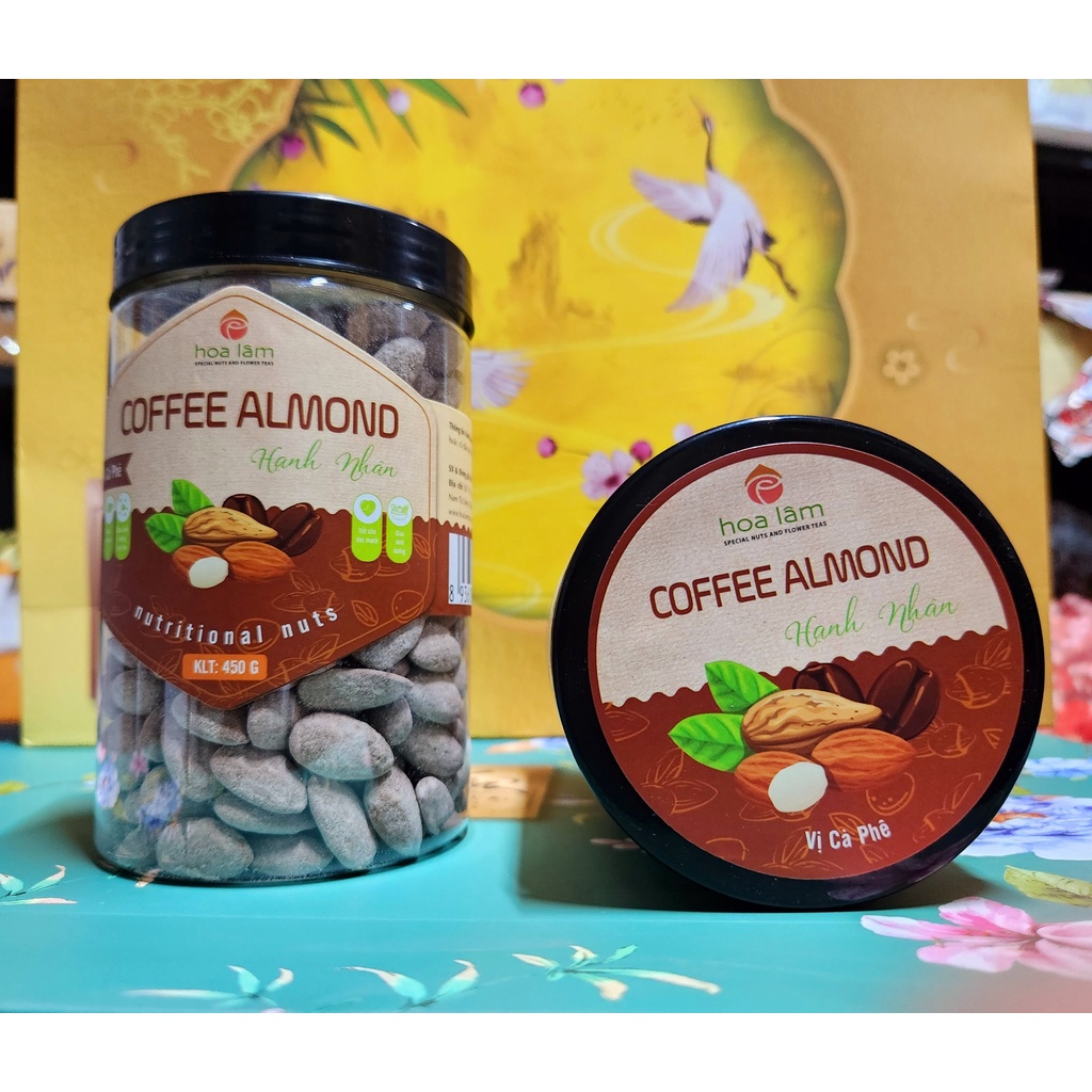 Hạnh nhân Mỹ vị cà phê giàu dinh dưỡng