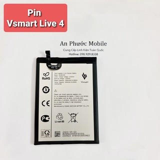 Pin zin vsmart live 4 v640 zin bóc máy