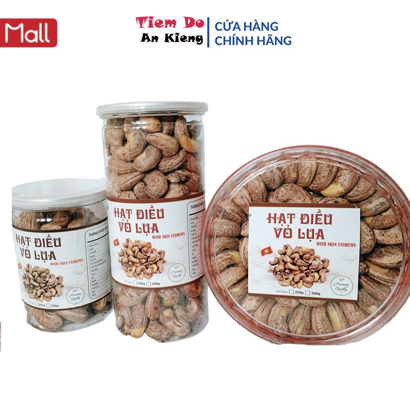 500 Gram Hạt Điều Rang Muối Giá Tận Xưởng - Hạt To Đều,Siêu Ngon.