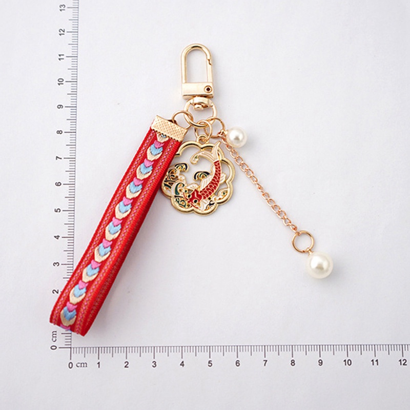 Móc Khóa Thẻ Chúc Mừng Năm Mới Họa Tiết Hoa Phong Cách Trung Quốc Sáng Tạo