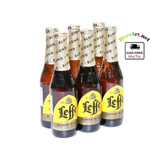 Lốc 6 chai bia leffe blonde
