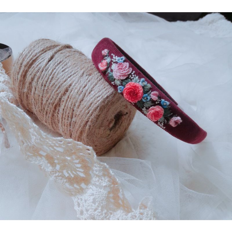 Cài tóc/ kẹp tóc thêu tay handmade