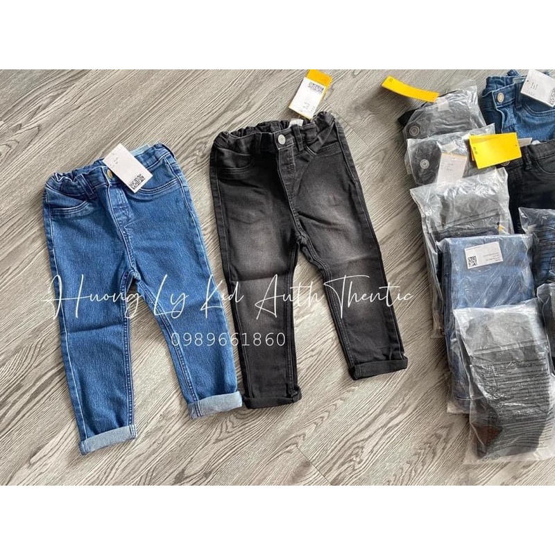 Quần cho bé trai HM- Quần bò jean bé trai -bé gái