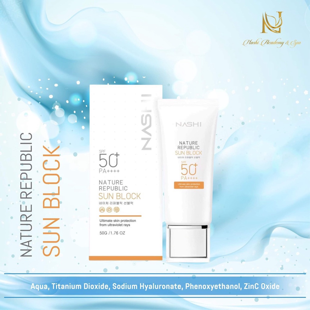 KEM CHỐNG NẮNG NATURE REPUBLIC SUN BLOCK SPF 50++