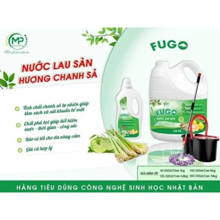 NƯỚC LAU SÀN HƯƠNG CHANH XẢ 5 KG