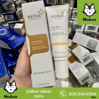 Kem chống nắng neova every day facial fluid spf40, spf44 74ml