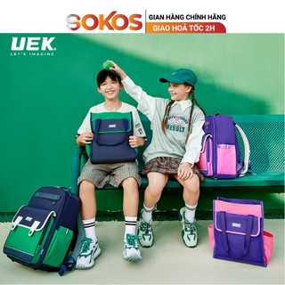 Balo chống gù uek tặng kèm túi xách và hộp bút