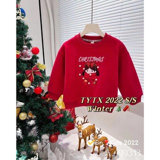 Áo đỏ đón noel cho bé (10-30kg)