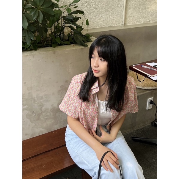 Áo sơ mi form ngắn mùa hè PAULA SHIRT