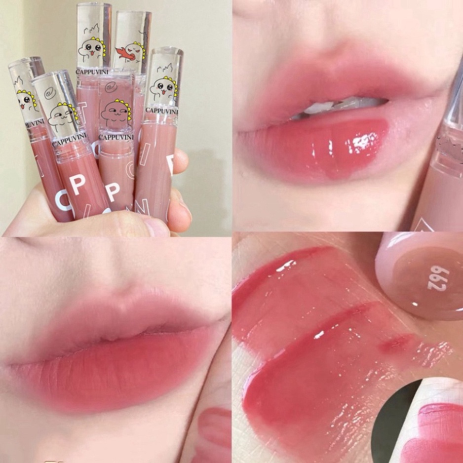 Son velvet son kem lì gấu dâu HERORANGE mềm mịn lâu trôi Beckoning BearLip Glaze HERO29 son nội địa trung DANA | BigBuy360 - bigbuy360.vn