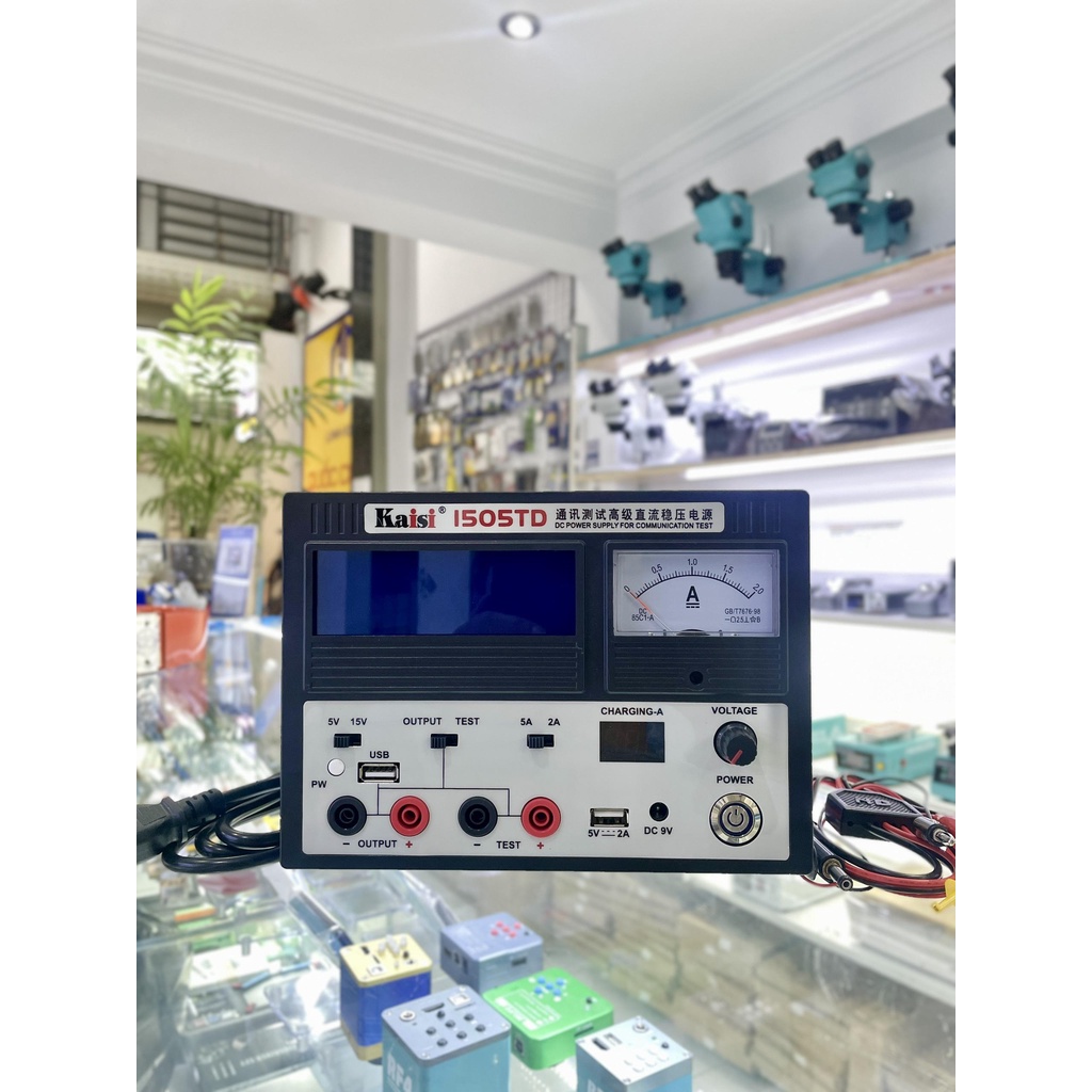 Máy cấp nguồn Kaisi 1505TD