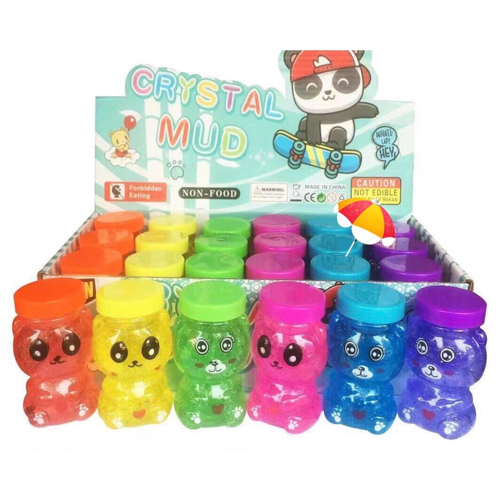 1 hũ Slime/ Slam trong giúp thư giãn chơi vui cho cả người lớn và trẻ em