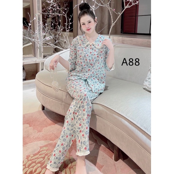 đồ bộ mặc nhà , chất vải thô kate