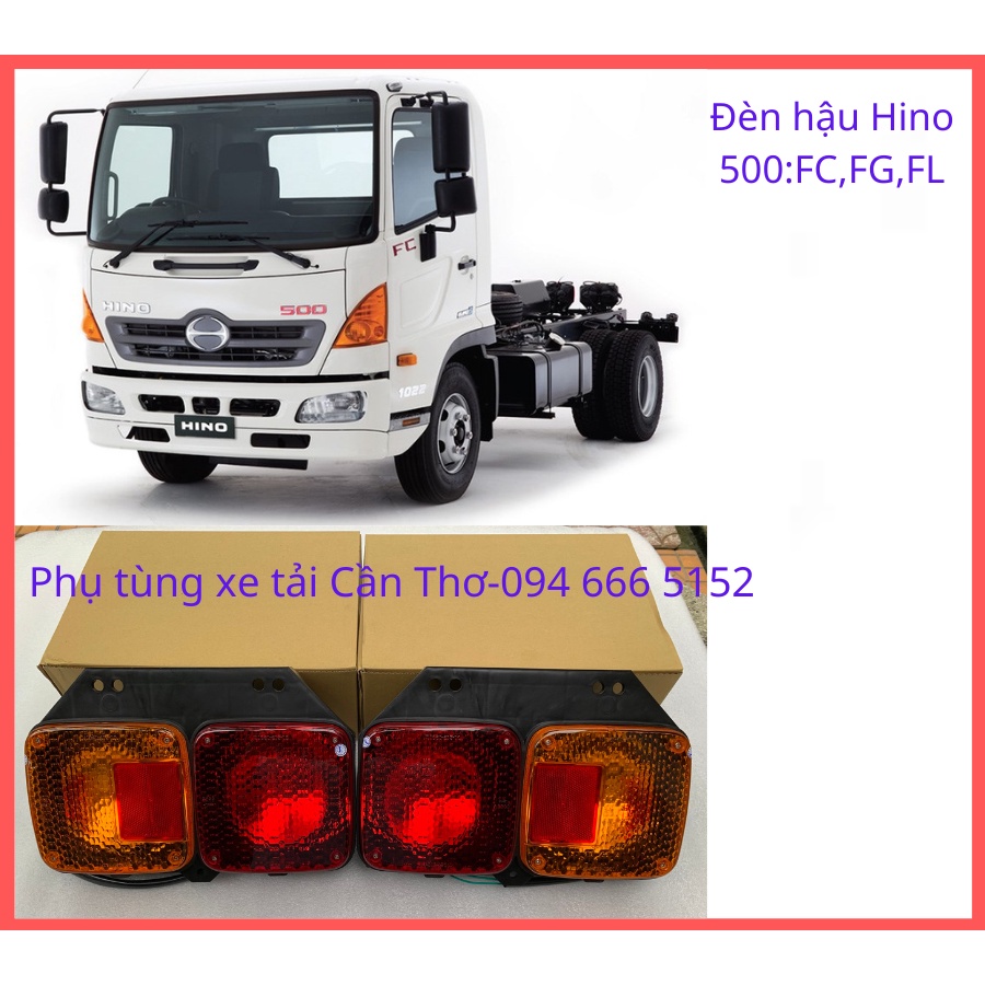 Đèn hậu Hino 500:FC,FG,FL-Hàng DEPO Đài Loan cao cấp