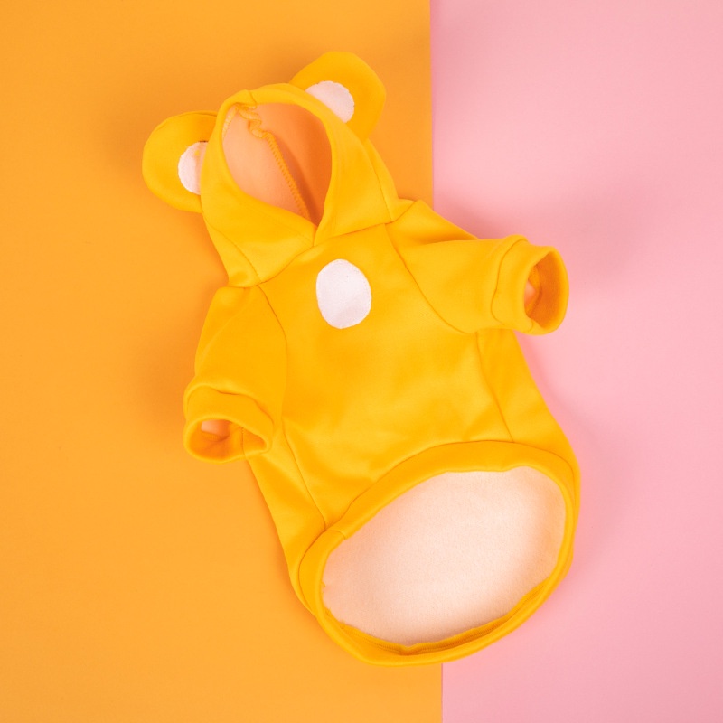 Áo Sweater Chui Đầu Có Mũ Trùm Tai Dễ Thương Cho Thú Cưng