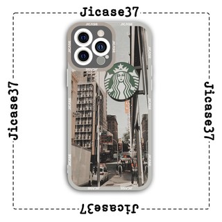 Ốp lưng iphone và samsung xiaomi oppo cạnh vuông Jicase biển quảng cáo cafe 