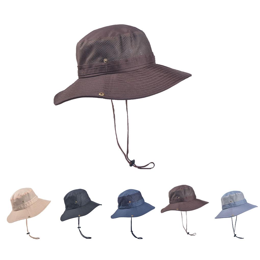 Mũ Tai Bèo Rộng Vành Chống Nắng Tia UV Thời Trang Mùa Hè Cho Nam