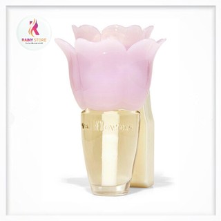 Đèn xông tinh dầu Bath & Body Works Pink Flower Nightlight Wallflowers Fragrance Plug điện 110V