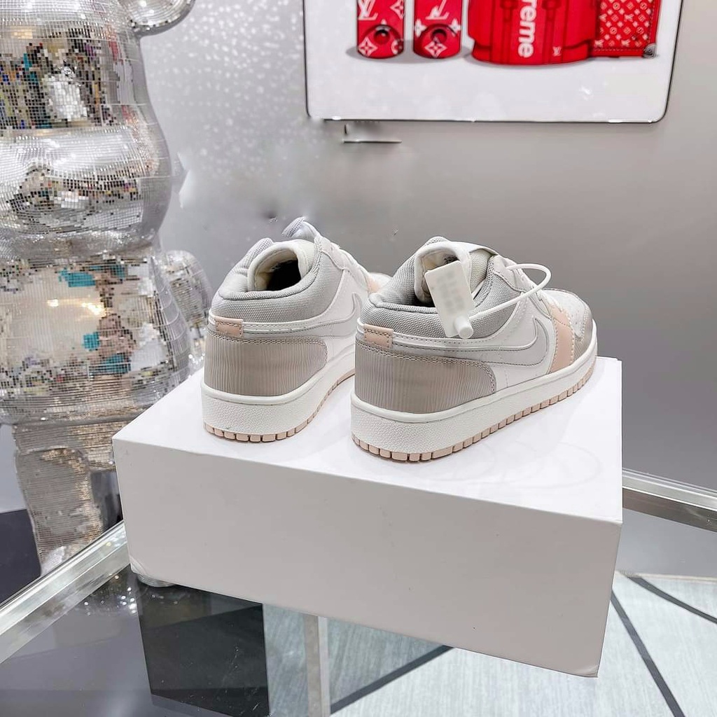 Giày Jordan Cổ Thấp Nam Nữ, Giày Sneaker JD1 low Milan Thời Trang Cao Cấp Hottrend J239