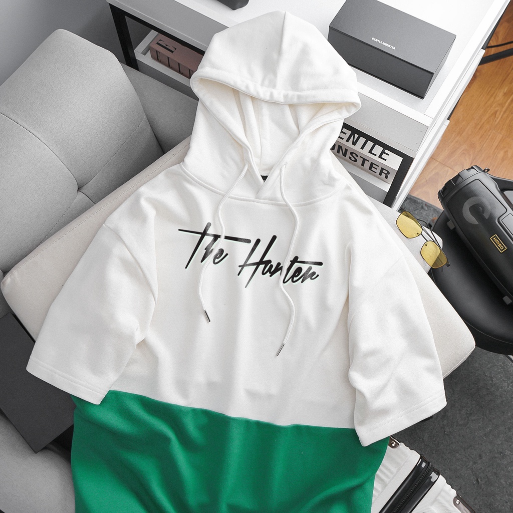 [bigsize] Áo khoác hoodie tay ngắn bigsize nam in hình đẹp 80-130kg