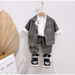 [ HOT 🔥] BỘ CÔNG TỬ VEST CHO BÉ TRAI