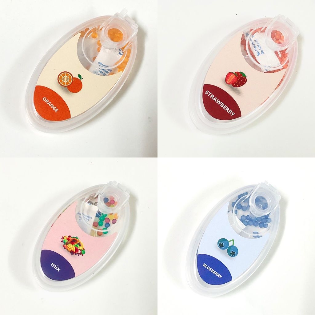 100 Hạt khử mùi làm thơm khẩu trang hương hoa quả hiệu quả nội địa Trung