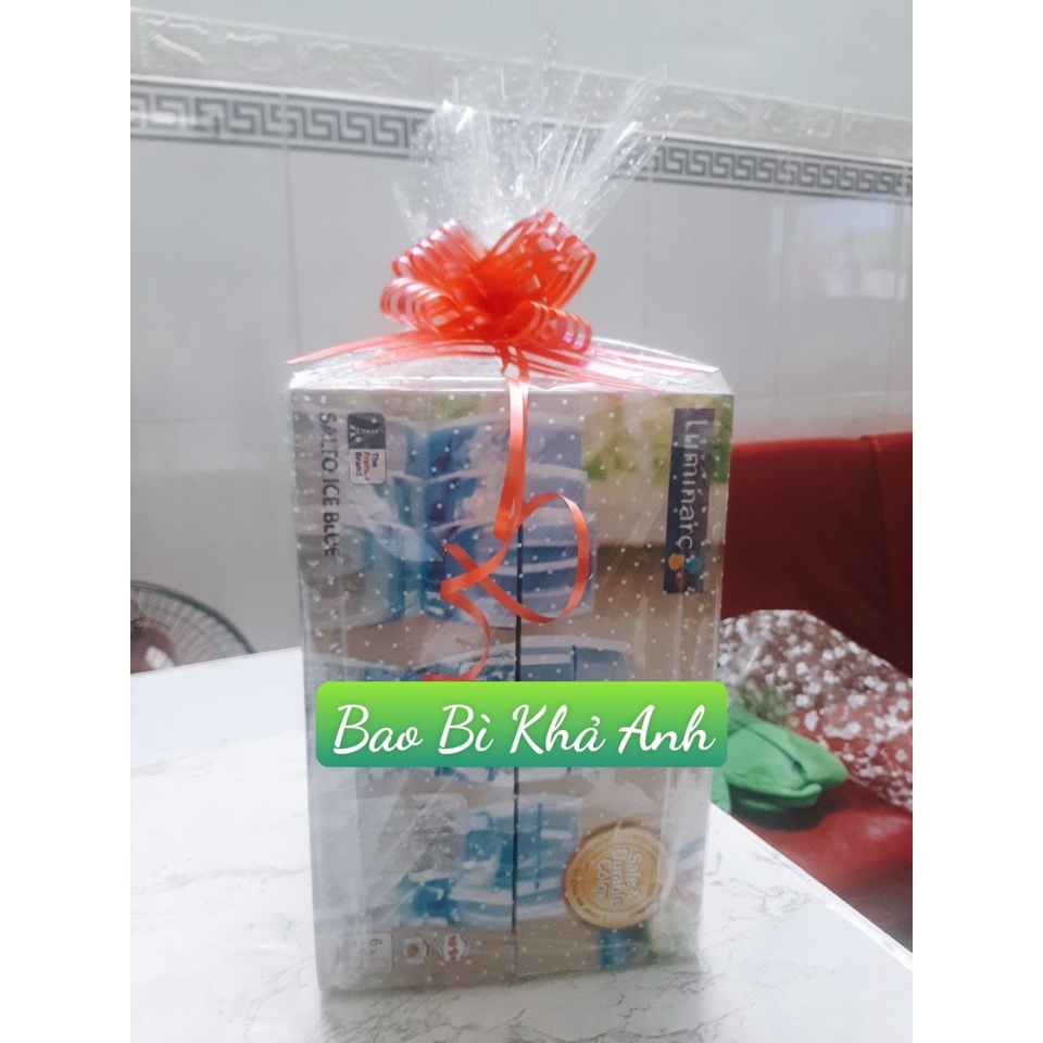 Túi giấy kiếng gói quà tết size nhỏ 40x60cm 50x70cm, bao gói quà 2024