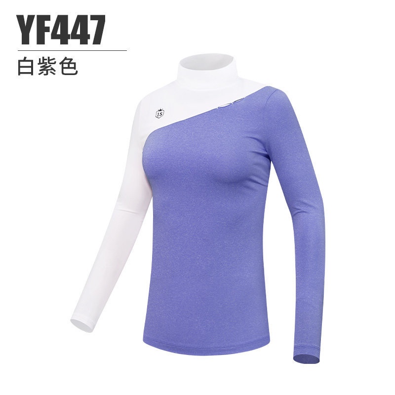 Áo Thun Đánh Golf PGM Tay Dài Chống Lạnh Co Giãn Thời Trang Thu Đông Cho Nữ