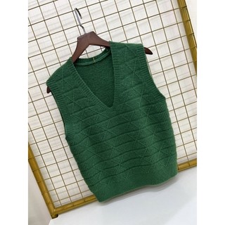 [Hàng có sẵn] Áo gile len thừng 1003