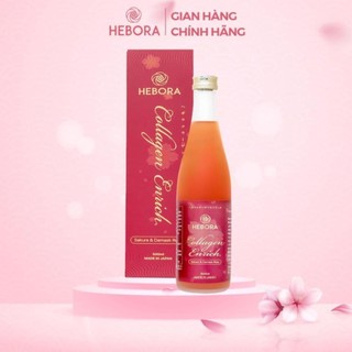 Collagen hebora enrich- nước uống đẹp da collagen thủy phân tái tạo làn da mới, ngăn ngừa lão hóa, giảm nhăn căng bóng