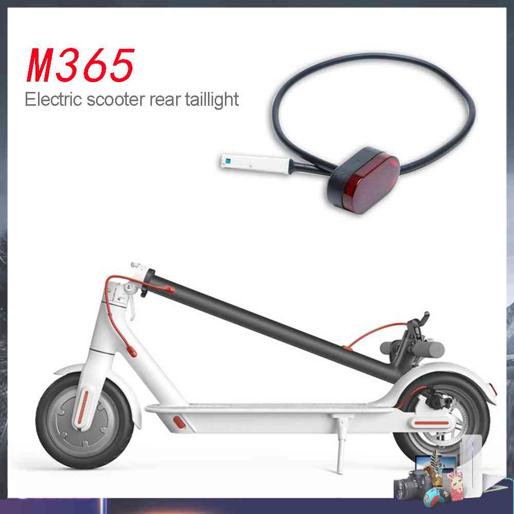 Đèn Phanh An Toàn Gắn Đuôi Xe Scooter Điện M365