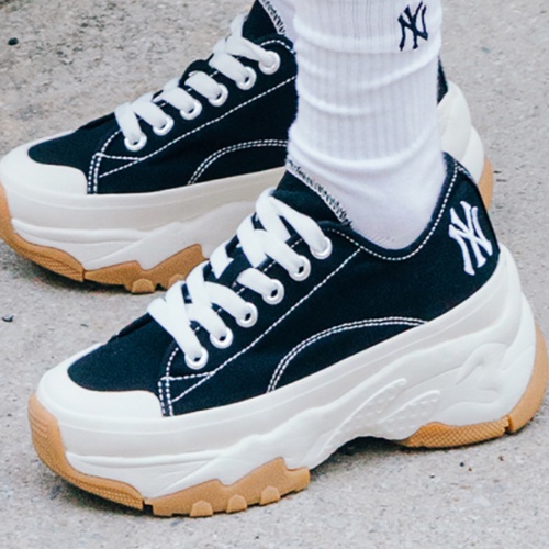 Giày MLB chính hãng - giày sneaker thể thao Chunky Lowe New York Yankess đế cao 6cm | 32SHU2111
