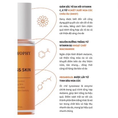 Serum Tinh Chất Dưỡng Sáng - Mờ Thâm Da Caryophy Glass Skin Serum 50ml