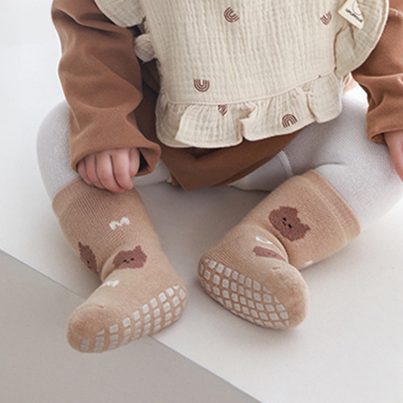 Sf Vớ Dày Chống Trượt Thời Trang Thu Đông Cho Bé Sơ Sinh