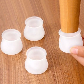 Set 4 bọc chân bàn ghế silicon