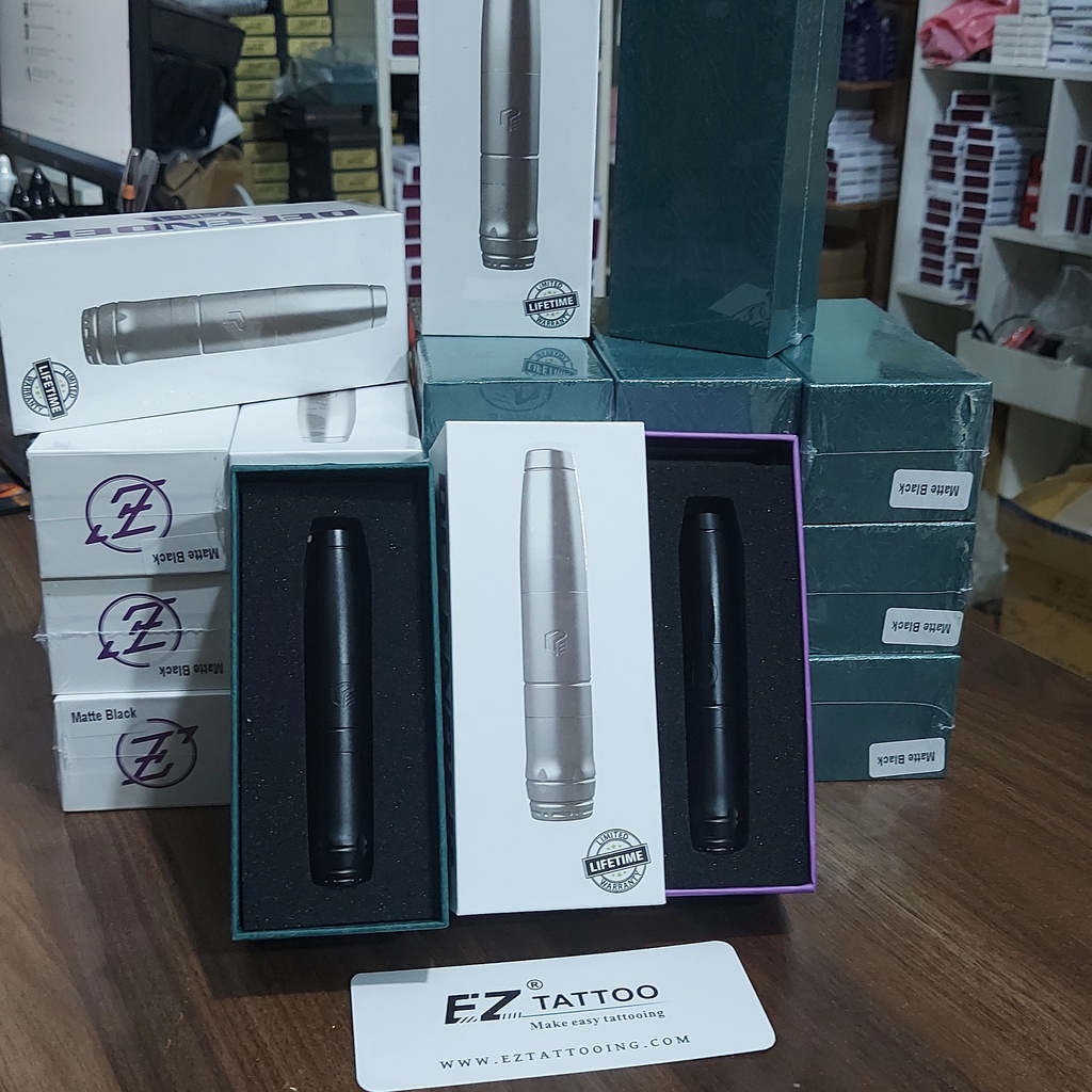 Máy Pen Ez Defender 2in1 Tattoo Phun Xăm Chính Hãng