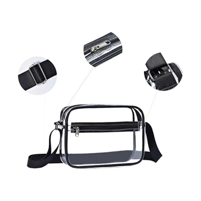 Túi đeo chéo trong suốt pvc