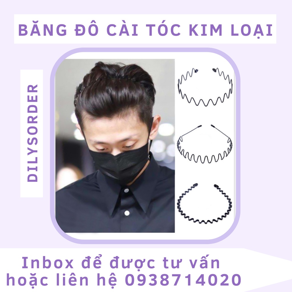Băng Đô Cài Tóc Kim Loại Lượn Sóng Băng Đô Lượn Sóng Cài Tóc Lượn Sóng Băng Đô Kim Loại Lớp phủ kim loại