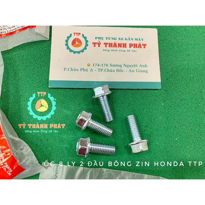 Ốc 8 ly 20 bông đầu khóa 12 zin honda